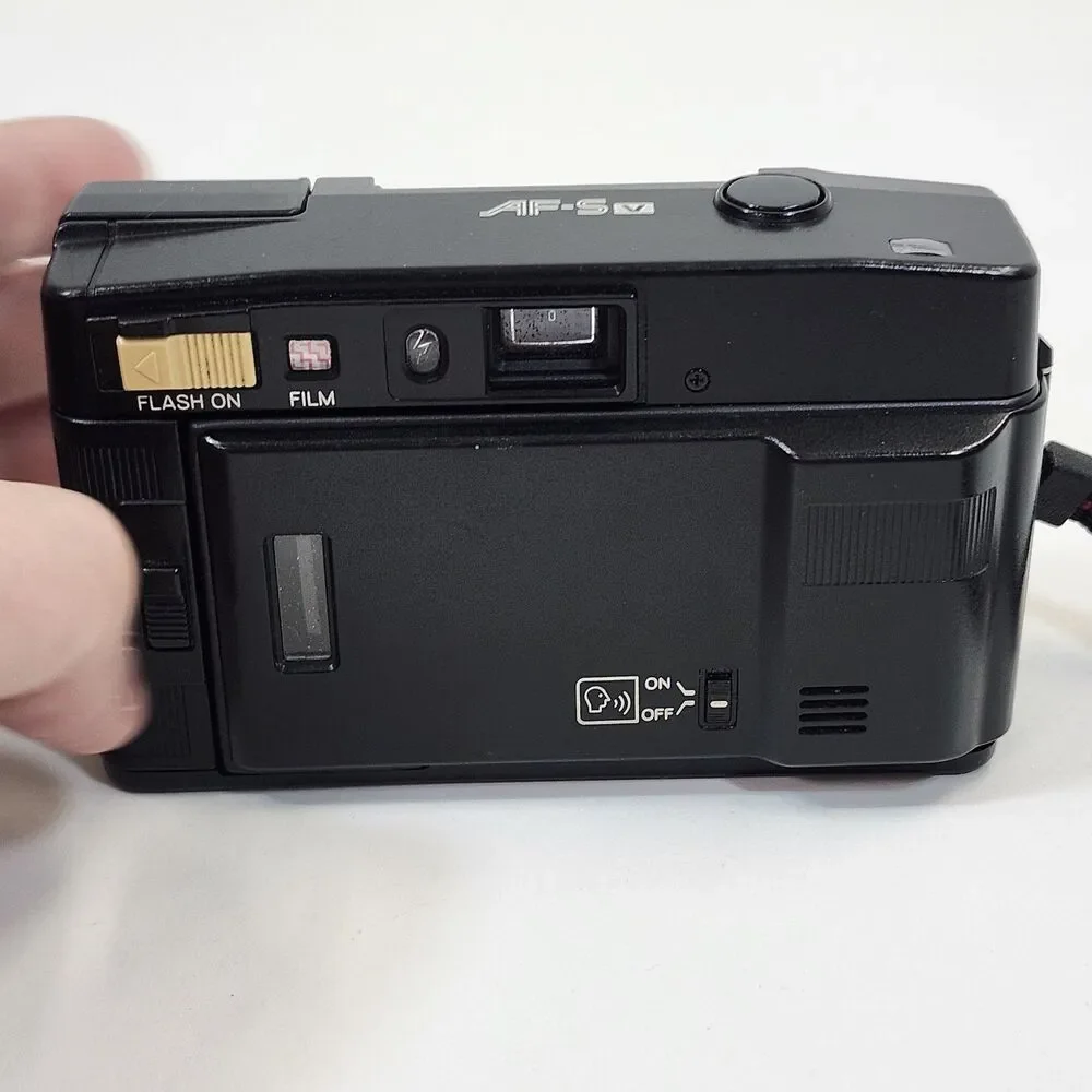 Minolta Auto Focus V Talker Vintage 35mm Film Camera f/2.8 Tested READ Lens